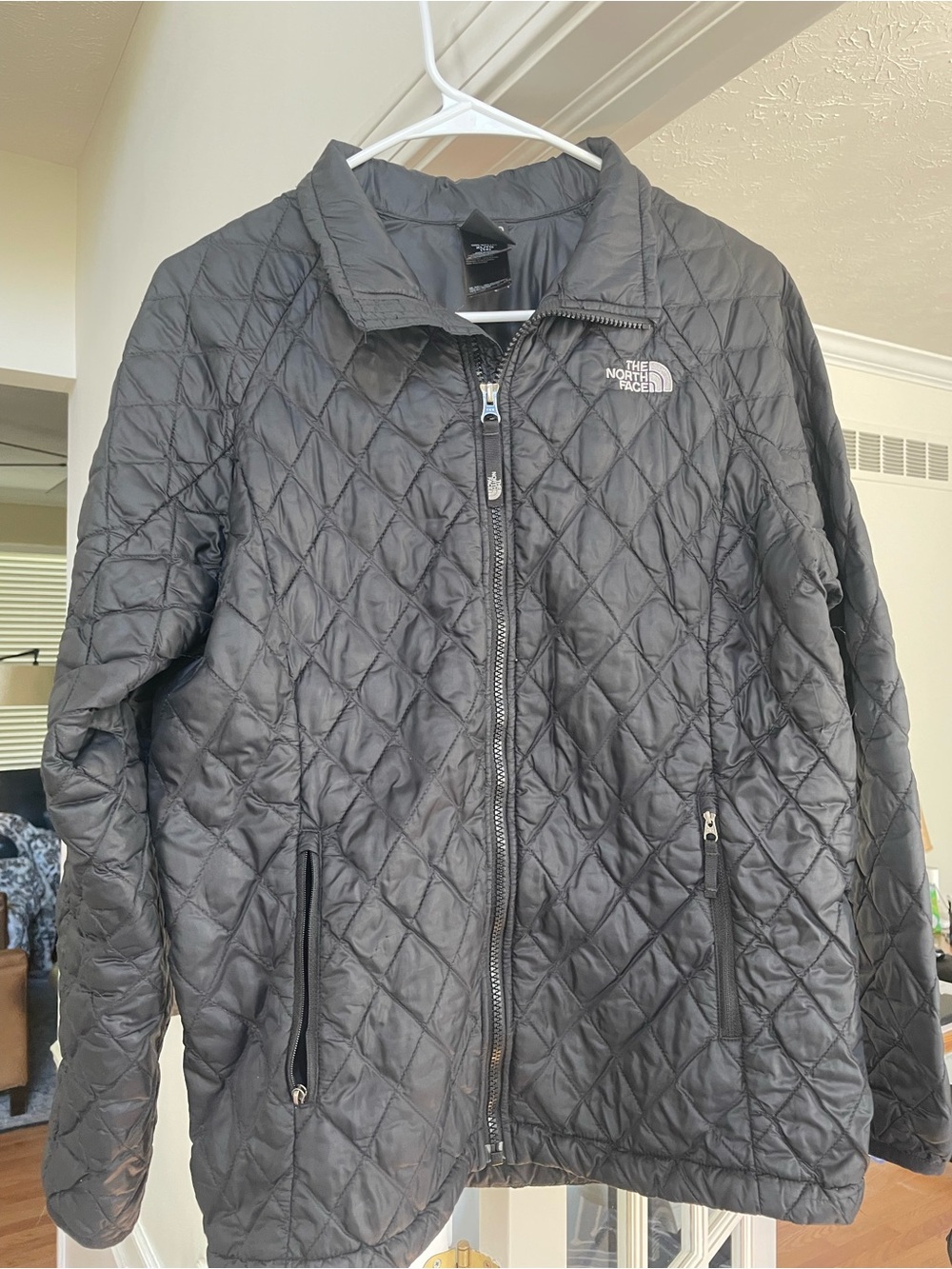 The North Face Black Quilted Kids Puffer Jacket